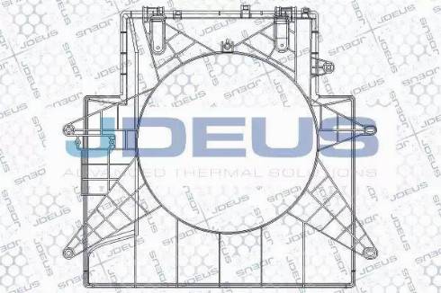 Jdeus EV812600 - Вентилятор, охлаждение двигателя autosila-amz.com