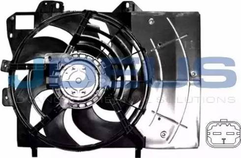 Jdeus EV210350 - Вентилятор, охлаждение двигателя autosila-amz.com