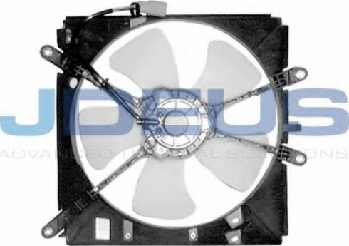 Jdeus EV28N210 - Вентилятор, охлаждение двигателя autosila-amz.com