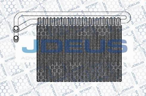 Jdeus M-905075A - Испаритель, кондиционер autosila-amz.com