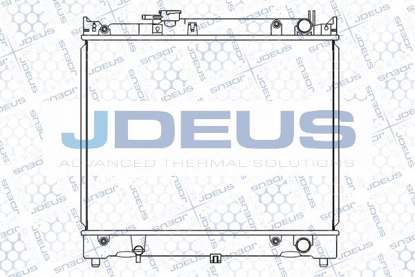 Jdeus M-0420010 - Радиатор, охлаждение двигателя autosila-amz.com