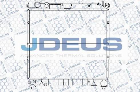 Jdeus M-0420130 - Радиатор, охлаждение двигателя autosila-amz.com