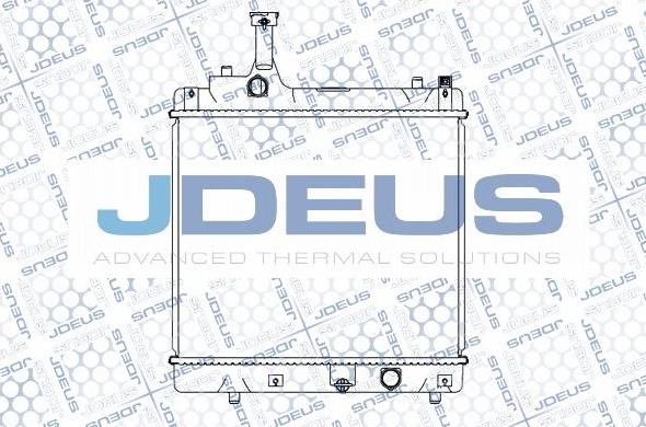 Jdeus M-0420240 - Радиатор, охлаждение двигателя autosila-amz.com