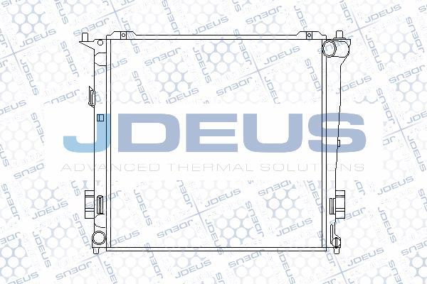 Jdeus M-0540290 - Радиатор, охлаждение двигателя autosila-amz.com