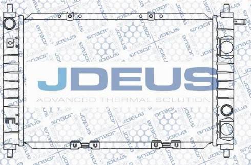 Jdeus M-0560250 - Радиатор, охлаждение двигателя autosila-amz.com