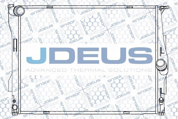 Jdeus M-0050660 - Радиатор, охлаждение двигателя autosila-amz.com