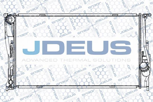 Jdeus M-0050680 - Радиатор, охлаждение двигателя autosila-amz.com