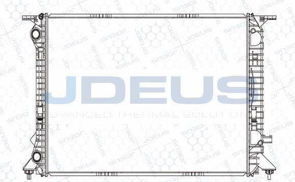 Jdeus M-0010430 - Радиатор, охлаждение двигателя autosila-amz.com