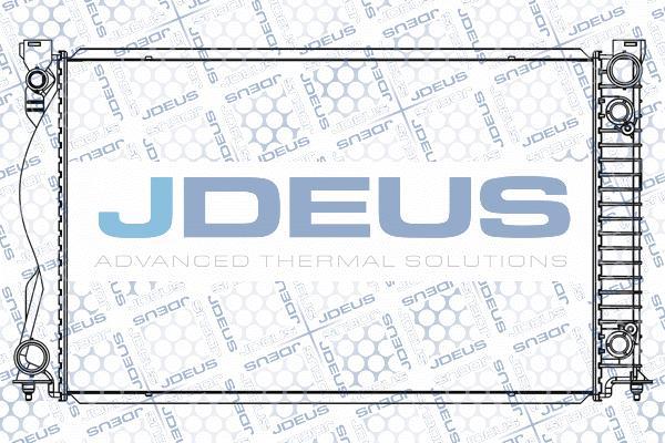 Jdeus M-0010420 - Радиатор, охлаждение двигателя autosila-amz.com