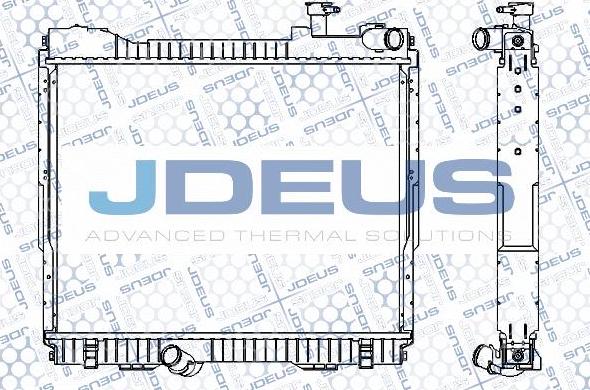 Jdeus M-0190900 - Радиатор, охлаждение двигателя autosila-amz.com