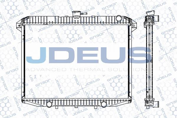 Jdeus M-0190150 - Радиатор, охлаждение двигателя autosila-amz.com