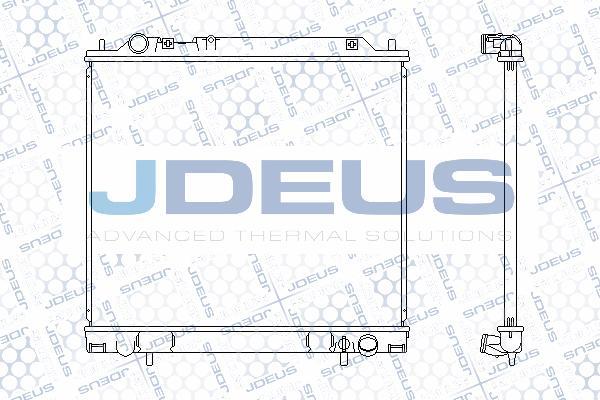 Jdeus M-0180310 - Радиатор, охлаждение двигателя autosila-amz.com