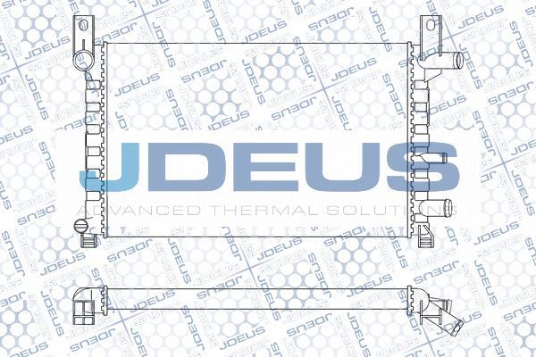 Jdeus M-0120620 - Радиатор, охлаждение двигателя autosila-amz.com