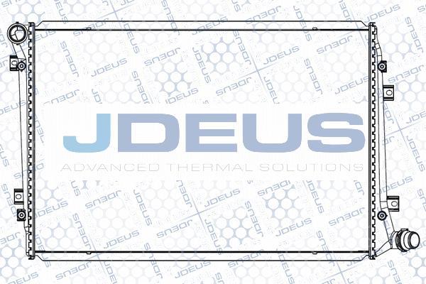 Jdeus M-0300490 - Радиатор, охлаждение двигателя autosila-amz.com