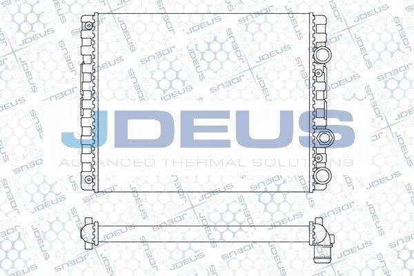 Jdeus M-0300400 - Радиатор, охлаждение двигателя autosila-amz.com