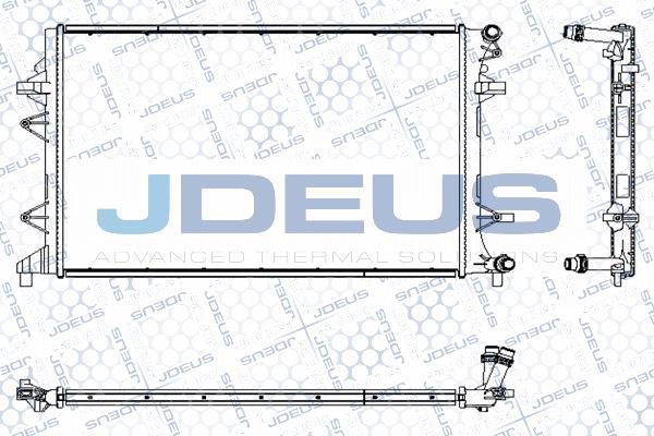 Jdeus M-030075X - Низкотемпературный охладитель, интеркулер autosila-amz.com