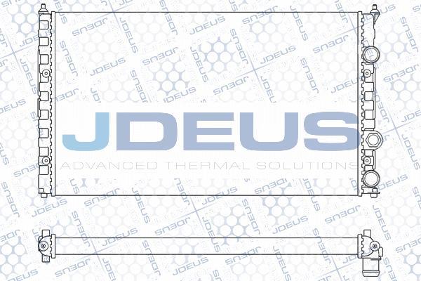 Jdeus M-0250040 - Радиатор, охлаждение двигателя autosila-amz.com