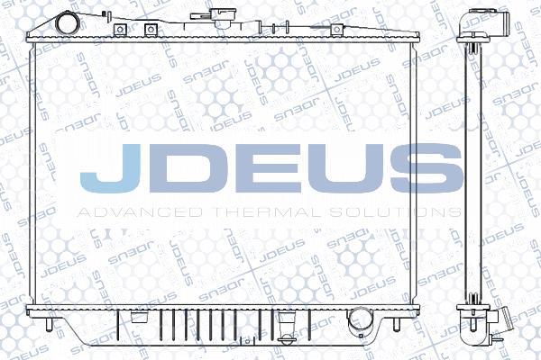 Jdeus M-0200230 - Радиатор, охлаждение двигателя autosila-amz.com