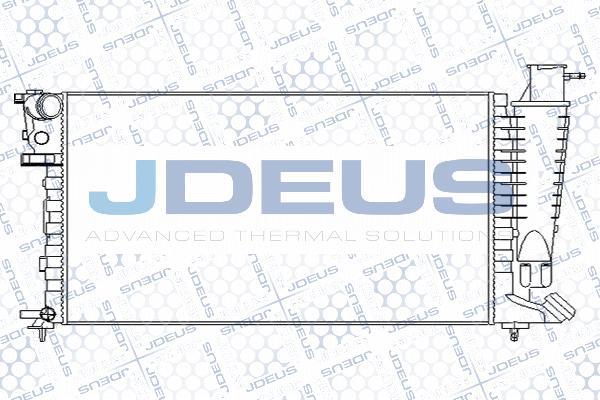 Jdeus M-0210160 - Радиатор, охлаждение двигателя autosila-amz.com