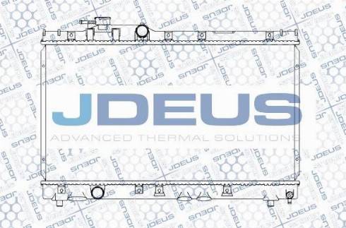 Jdeus M-028103A - Радиатор, охлаждение двигателя autosila-amz.com