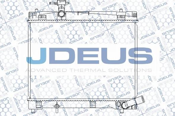 Jdeus M-0281140 - Радиатор, охлаждение двигателя autosila-amz.com