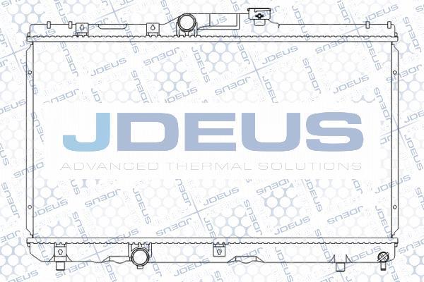 Jdeus M-0281210 - Радиатор, охлаждение двигателя autosila-amz.com