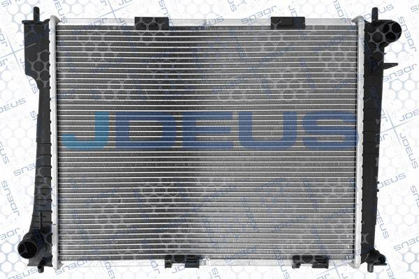 Jdeus M-0231200 - Радиатор, охлаждение двигателя autosila-amz.com