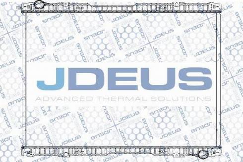 Jdeus M-141002B - Радиатор, охлаждение двигателя autosila-amz.com