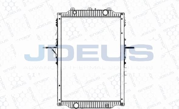 Jdeus M-1310600 - Радиатор, охлаждение двигателя autosila-amz.com