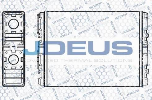 Jdeus M-219082A - Теплообменник, отопление салона autosila-amz.com