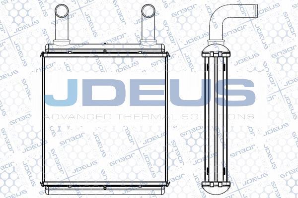 Jdeus M-2170780 - Теплообменник, отопление салона autosila-amz.com