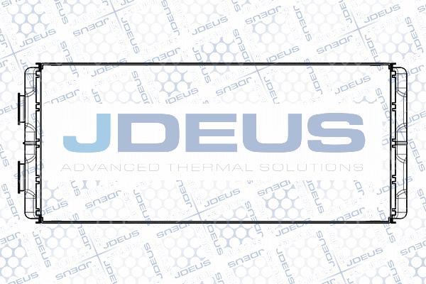 Jdeus M-2171170 - Теплообменник, отопление салона autosila-amz.com