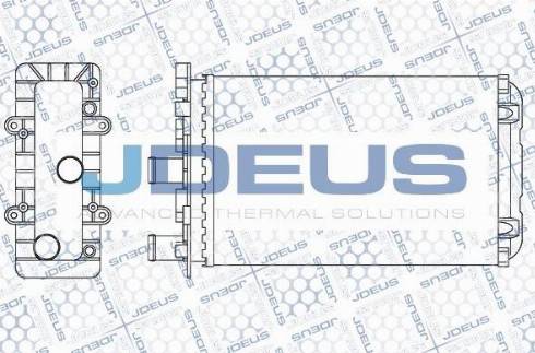 Jdeus M-230024A - Теплообменник, отопление салона autosila-amz.com