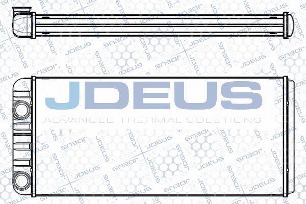 Jdeus M-2310110 - Теплообменник, отопление салона autosila-amz.com