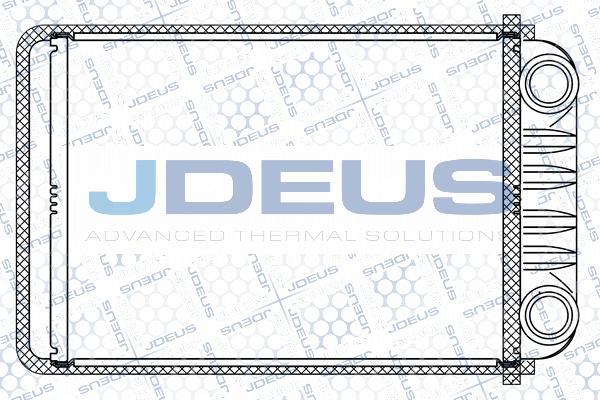 Jdeus M-220103A - Теплообменник, отопление салона autosila-amz.com