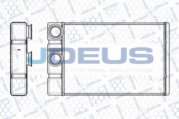 Jdeus M-2201130 - Теплообменник, отопление салона autosila-amz.com