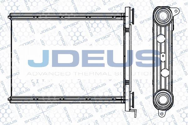 Jdeus M-223099A - Теплообменник, отопление салона autosila-amz.com