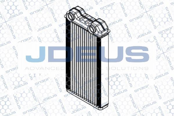 Jdeus M-223076A - Теплообменник, отопление салона autosila-amz.com