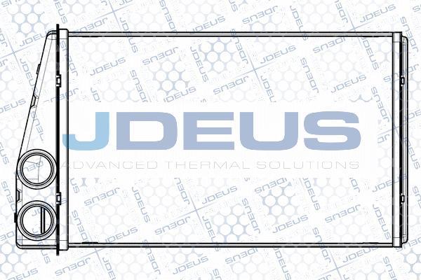 Jdeus M-223072A - Теплообменник, отопление салона autosila-amz.com