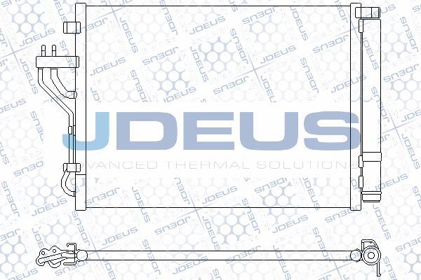 Jdeus M-7540440 - Конденсатор кондиционера autosila-amz.com