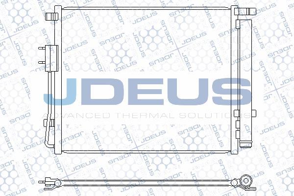 Jdeus M-7540480 - Конденсатор кондиционера autosila-amz.com