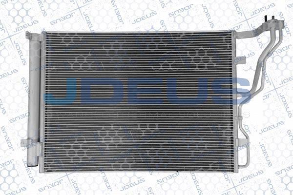 Jdeus M-7540530 - Конденсатор кондиционера autosila-amz.com