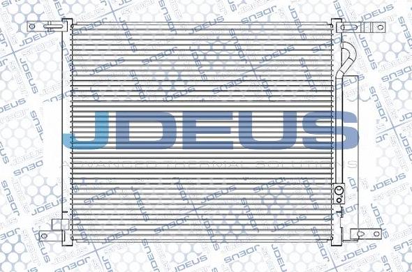 Jdeus M-7560130 - Конденсатор кондиционера autosila-amz.com