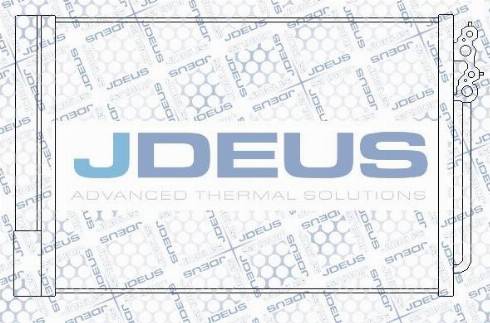 Jdeus M-7050310 - Конденсатор кондиционера autosila-amz.com