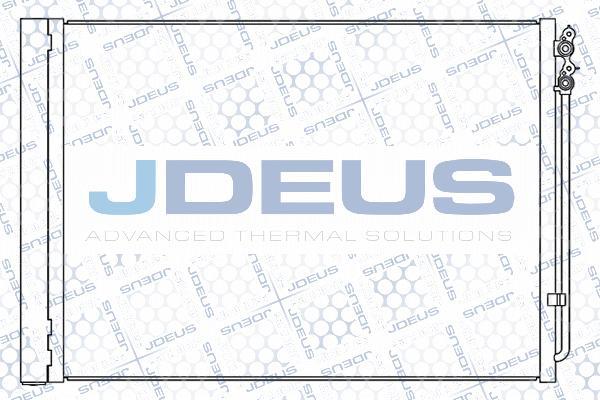 Jdeus M-705031A - Конденсатор кондиционера autosila-amz.com