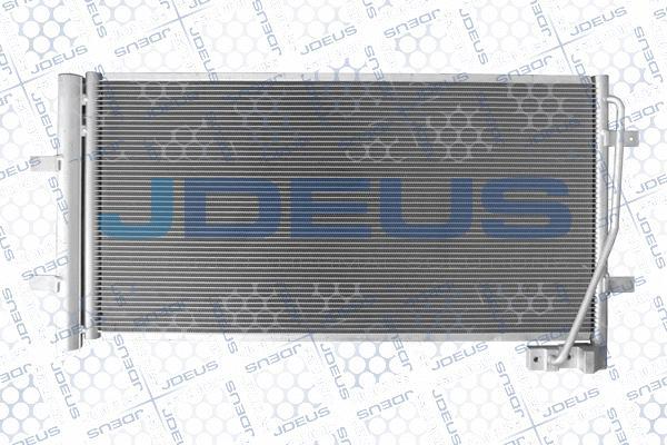 Jdeus M-7010521 - Конденсатор кондиционера autosila-amz.com