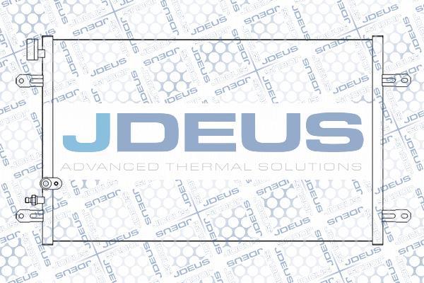Jdeus M-7010220 - Конденсатор кондиционера autosila-amz.com