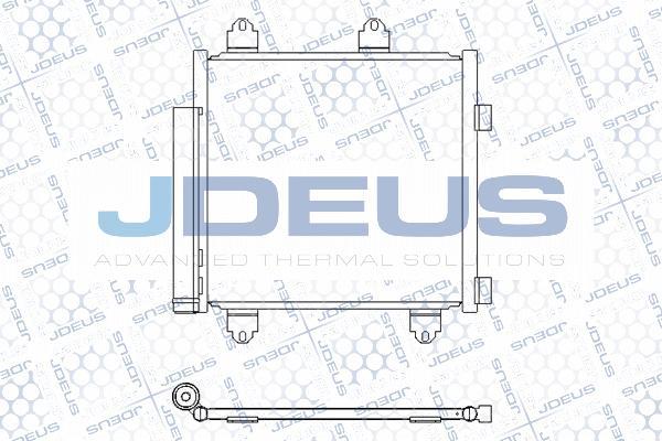 Jdeus M-7070620 - Конденсатор кондиционера autosila-amz.com