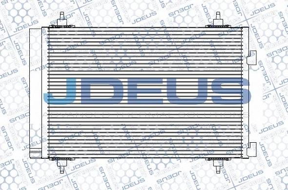 Jdeus M-7070140 - Конденсатор кондиционера autosila-amz.com