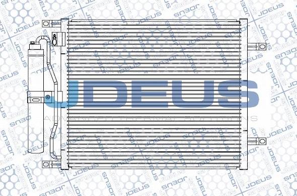 Jdeus M-7190190 - Конденсатор кондиционера autosila-amz.com